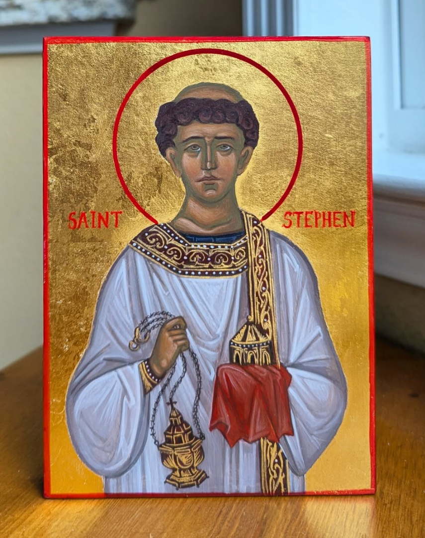 5x7in St.Stephen Icon