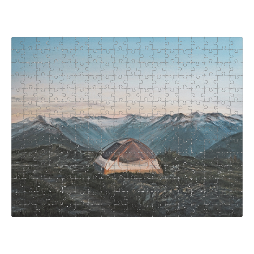 Mountain Sunrise Puzzle