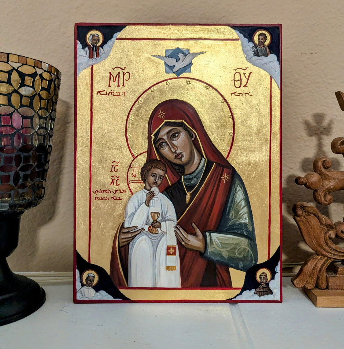 Designing an Icon: Mother of Priests (and Seminarians)