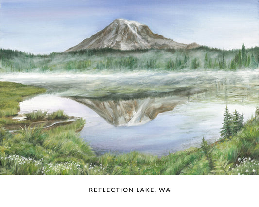 Reflection Lake Postcard