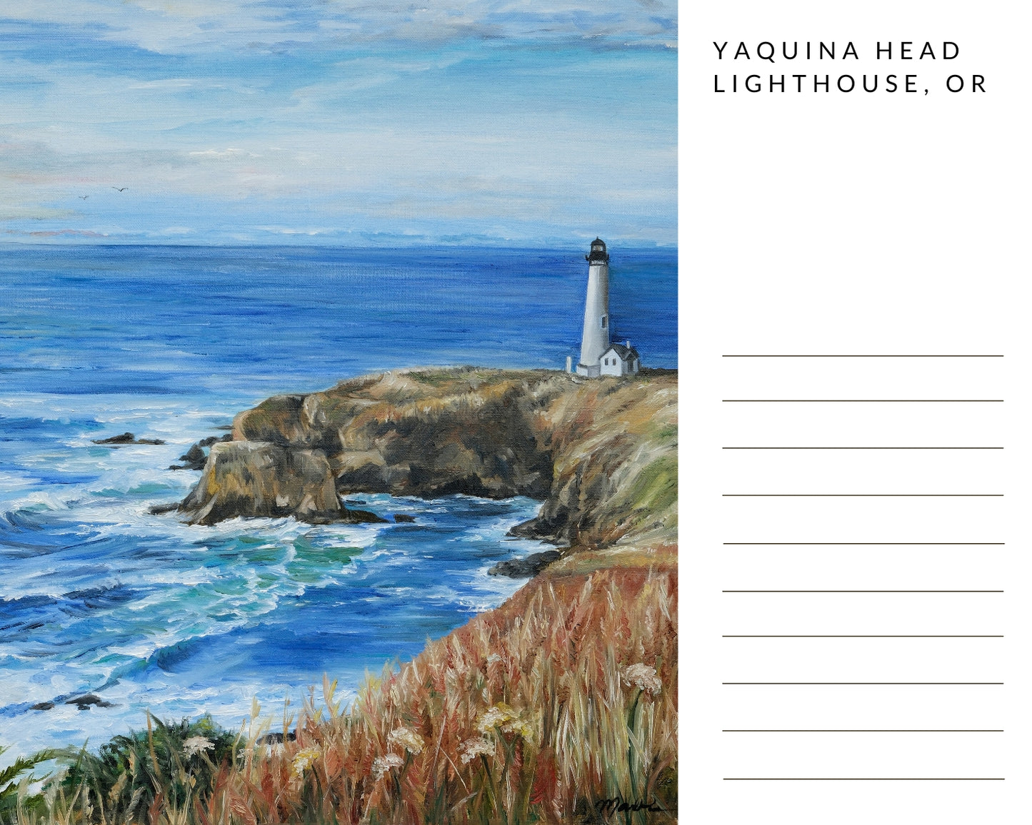 Yaquina Postcard