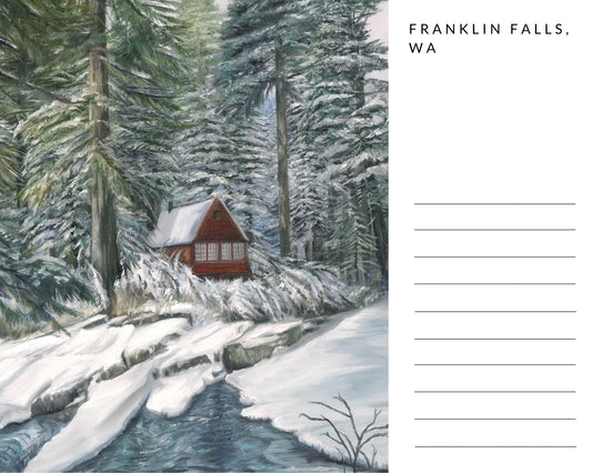 Franklin Falls Postcard