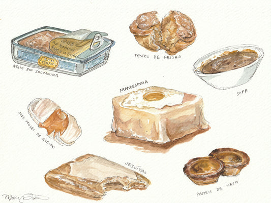 Foods of Porto