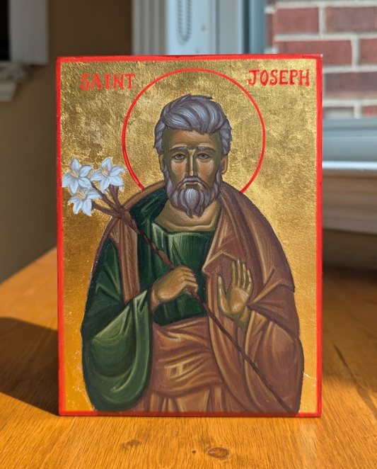 5x7in St.Joseph Icon